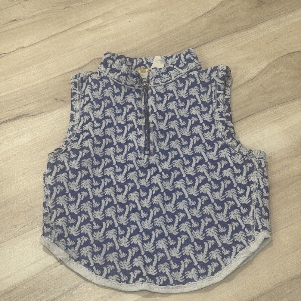 We The Free (Free People) Purple Tiny Palm Tank‎ Top Size Small S